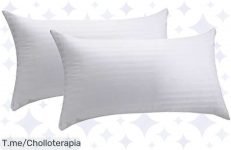 Descubre el ofertón del año: pack de 2 fundas de almohada 100% algodón a un precio loco que cuida tu descanso ¡No dejes pasar esta oportunidad única y compra ya!
