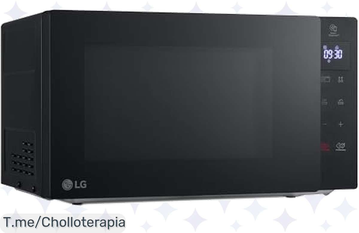 Descubre el ofertón del mes: LG MH6032GAS, el microondas que transforma tu cocina. Con 20L de capacidad y 700W, cena deliciosa en tiempo récord. ¡No dejes pasar esta ganga!