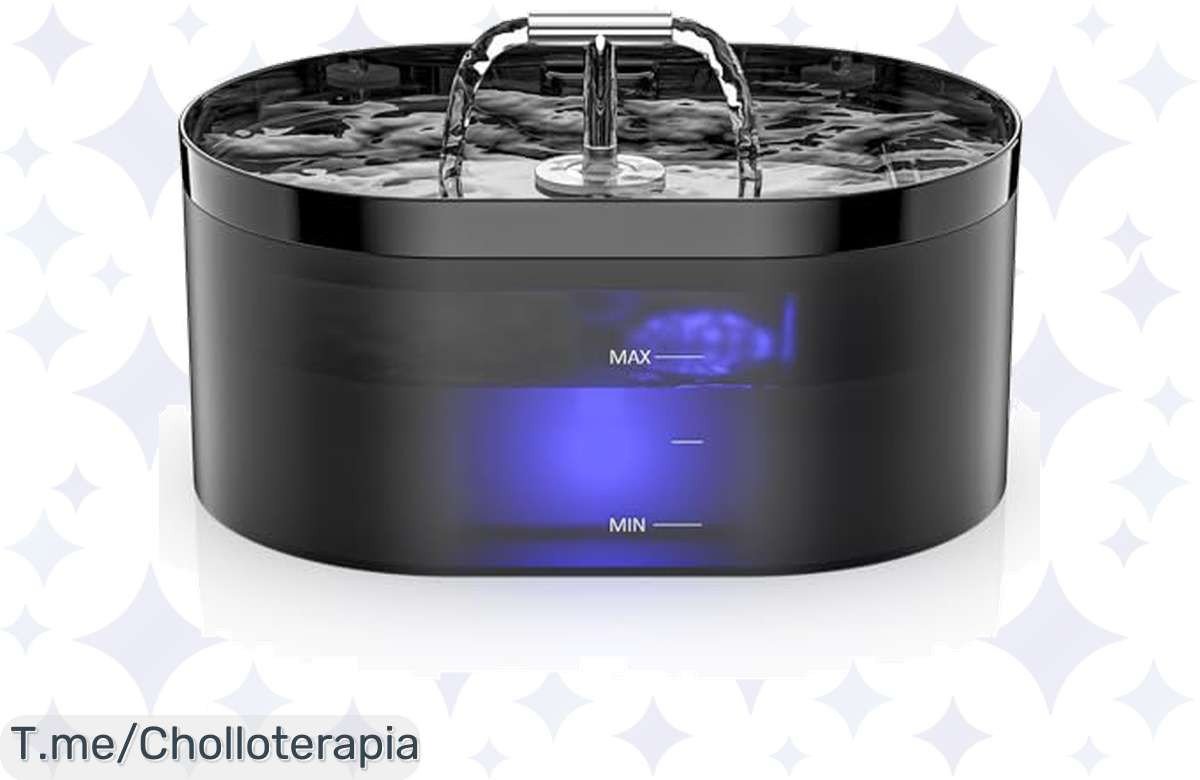 Descubre el ofertón para tu gato: fuente automática ultrasilenciosa de 2,2 l, agua fresca garantizada y un descuento brutal. ¡Aprovecha esta oportunidad única y compra ya!