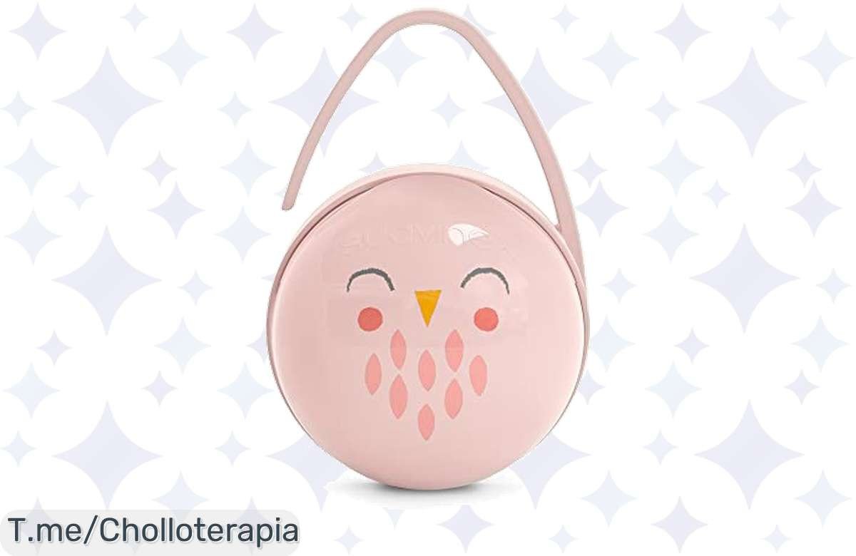 Descubre el portachupete Suavinex para 2 chupetes a un precio loco: manténlos impecables y a mano donde quieras. ¡No dejes pasar este ofertón, stock limitado!