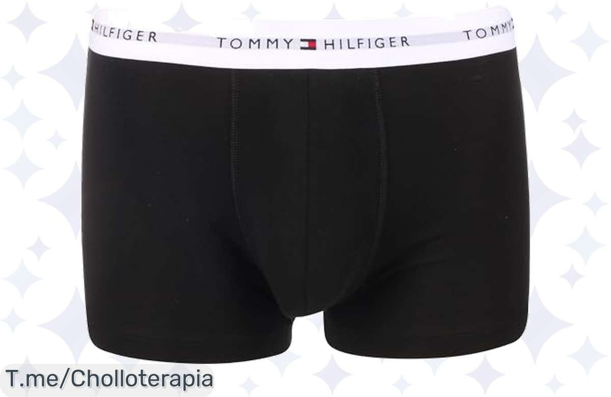 Descubre el súper chollo: Pack de 5 calzoncillos bóxer Tommy Hilfiger en algodón elástico con un descuento brutal. ¡Aprovecha esta oferta única antes de que se agote!