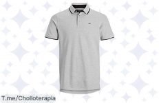 Descubre el super chollo de Jack & Jones: diseño entallado en 100% algodón que realza tu figura ¡No te quedes sin este ofertón, solo por tiempo limitado!