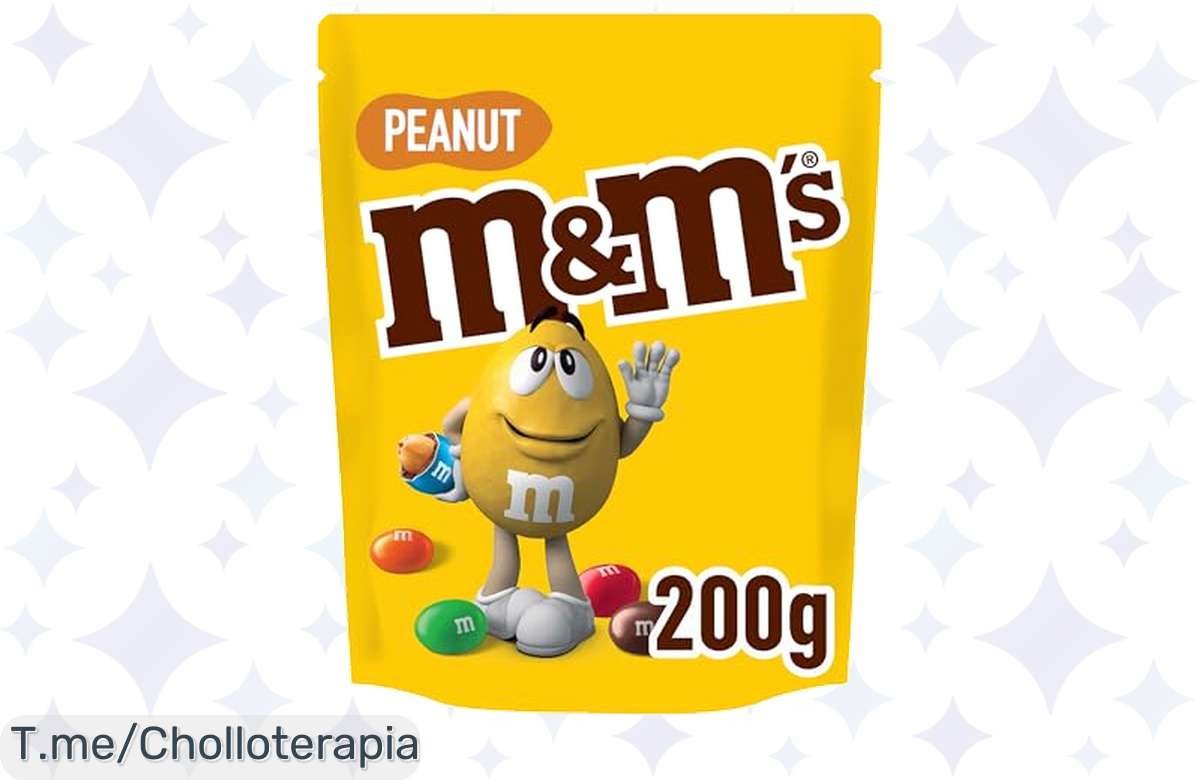 Descubre el super chollo de M&M’S Cacahuete 200 g, el snack perfecto para compartir y disfrutar. ¡Aprovecha este ofertón antes de que se acabe!