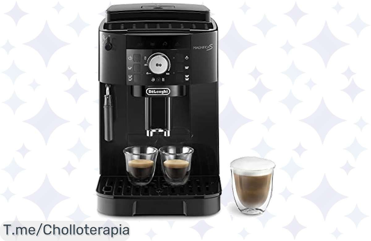 Descubre el super chollo de la De’Longhi Magnifica S: café fresco como en la cafetería, limpieza fácil y recetas a un toque. ¡No te pierdas esta oferta única y limitada!