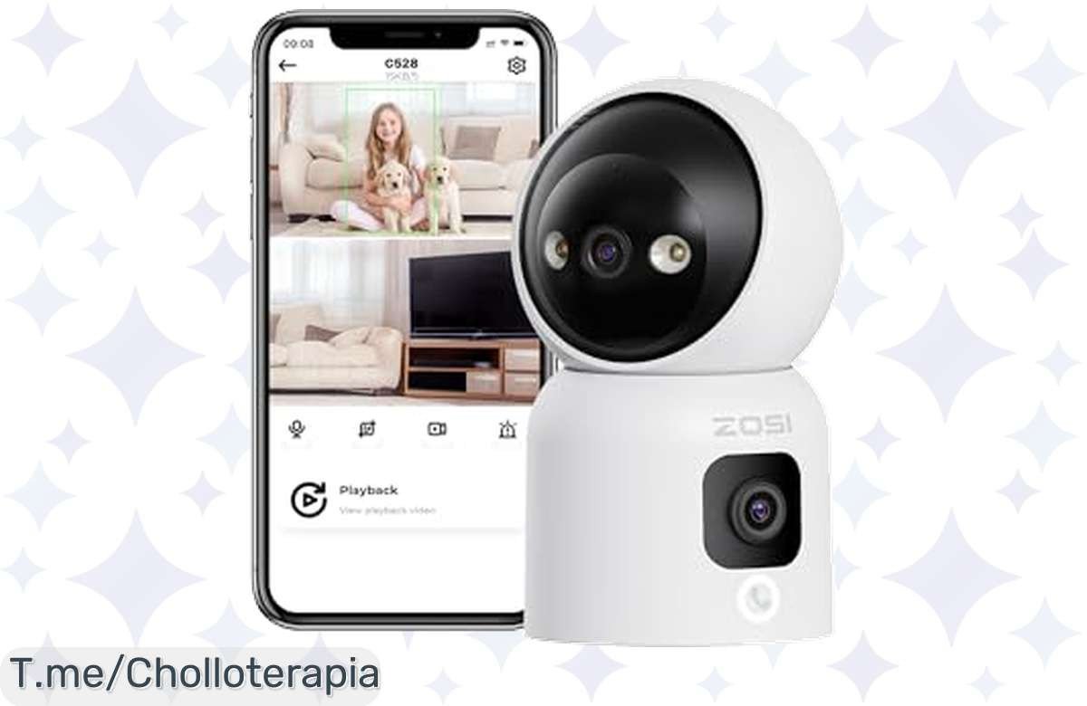 Descubre el super chollo de la ZOSI C528: vigilancia WiFi 360° con visión nocturna y detección automática. ¡Aprovecha esta oferta única antes de que se agote!