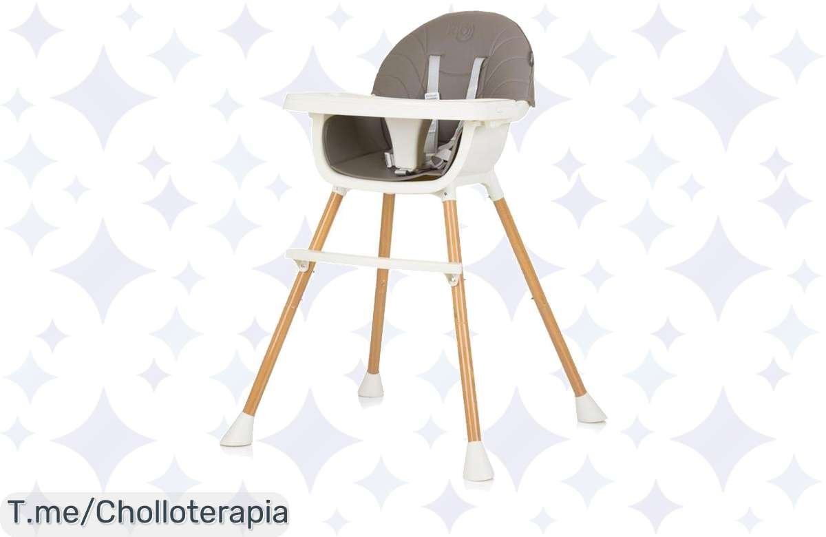 Descubre el super chollo de la trona infantil 2 en 1 RIO de Chipolino, comodidad garantizada para tu bebé en cada etapa. ¡No dejes pasar este ofertón, compra ya!