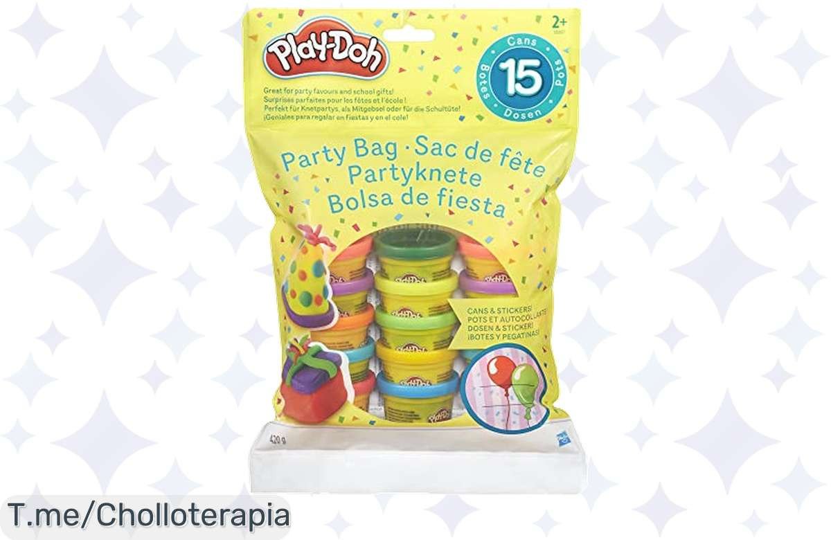 Descubre el super chollo de minibotes de PlayDoh: 15 colores para desatar la creatividad de los peques. ¡Aprovecha esta oferta única y compra ahora antes de que se agote!