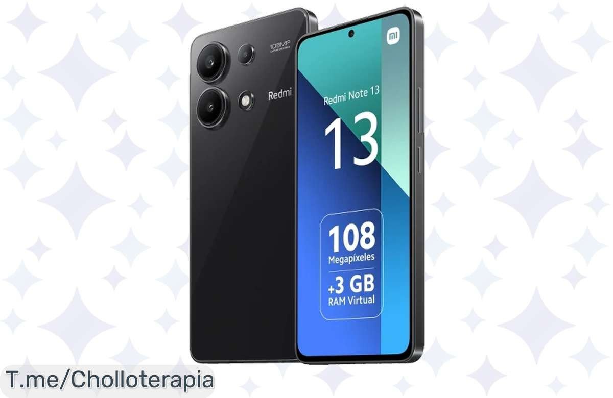 Descubre el super chollo del Móvil Xiaomi Redmi Note 13: velocidad asombrosa y 128GB para todo lo que amas. ¡No dejes pasar esta oferta limitada, compra ya!