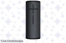 Descubre el super chollo del Ultimate Ears Megaboom 3: sonido 360°, 20 horas de fiesta y resistencia total No dejes pasar este ofertón, ¡compra ahora y vive la música!