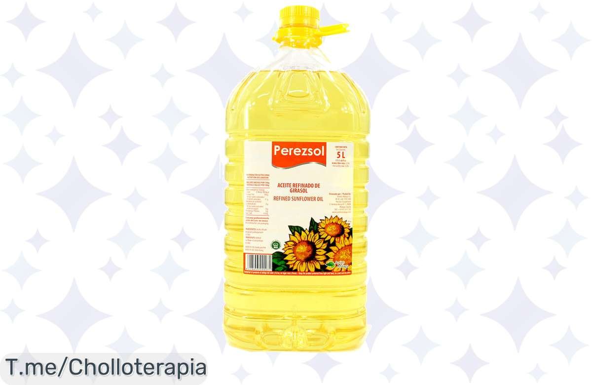 Descubre el super chollo del año: 5 litros de Aceite de Oliva Virgen Extra fresco que transformará tus platillos. ¡Ofertón limitado, compra ya y no te quedes sin él!
