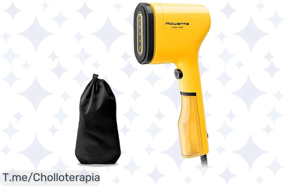 Descubre el super chollo del año: Rowenta Pure Pop DR2026, el cepillo de vapor que elimina pelusas en 15 segundos. ¡Aprovecha este ofertón antes de que se agoten!