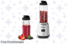 Descubre el super chollo del batidor Moulinex Mix & Move LM15FD, crea smoothies irresistibles en un instante y sorprende a todos ¡No dejes pasar esta oferta limitada!
