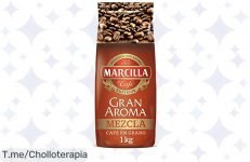 Descubre el super chollo del café Marcilla Gran Aroma Mezcla Intensidad 10, la experiencia de café que transforma tus momentos ¡No te pierdas esta oferta única y limitada!