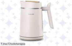 Descubre el súper chollo del hervidor Philips Eco 17L, diseño espectacular y 7 tazas de agua al instante ¡Aprovecha este ofertón limitado y compra ahora!