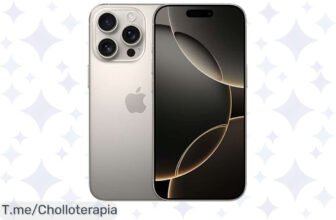 Descubre el super chollo del iPhone 16 Pro con pantalla de 6,3” y grabación en 4K; 27 horas de batería, ¡ofertón limitado que no puedes dejar pasar! Hazte con el tuyo ya