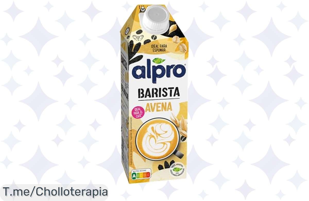Descubre el super chollo del mes: Alpro Bebida Vegetal de Avena Barista, deliciosa y vegana. ¡Transforma tus cafés ahora y aprovecha esta oferta única antes de que se agote!