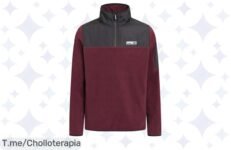 Descubre el super chollo del momento: Camiseta 1-2 cremallera Bench Cullins en borgoña, comodidad y estilo únicos a un precio de ganga ¡No te quedes sin la tuya, oferta limitada!