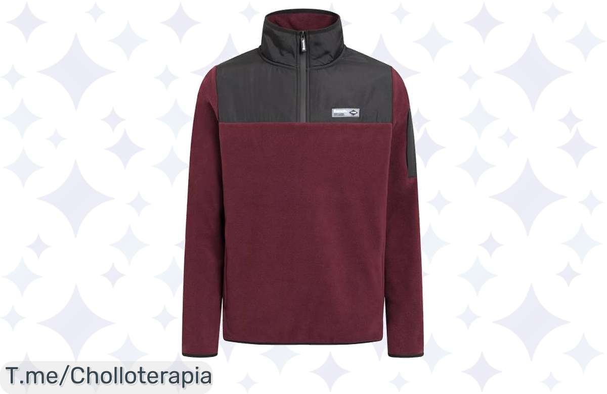 Descubre el super chollo del momento: Camiseta 1/2 cremallera Bench Cullins en borgoña, comodidad y estilo únicos a un precio de ganga. ¡No te quedes sin la tuya, oferta limitada!