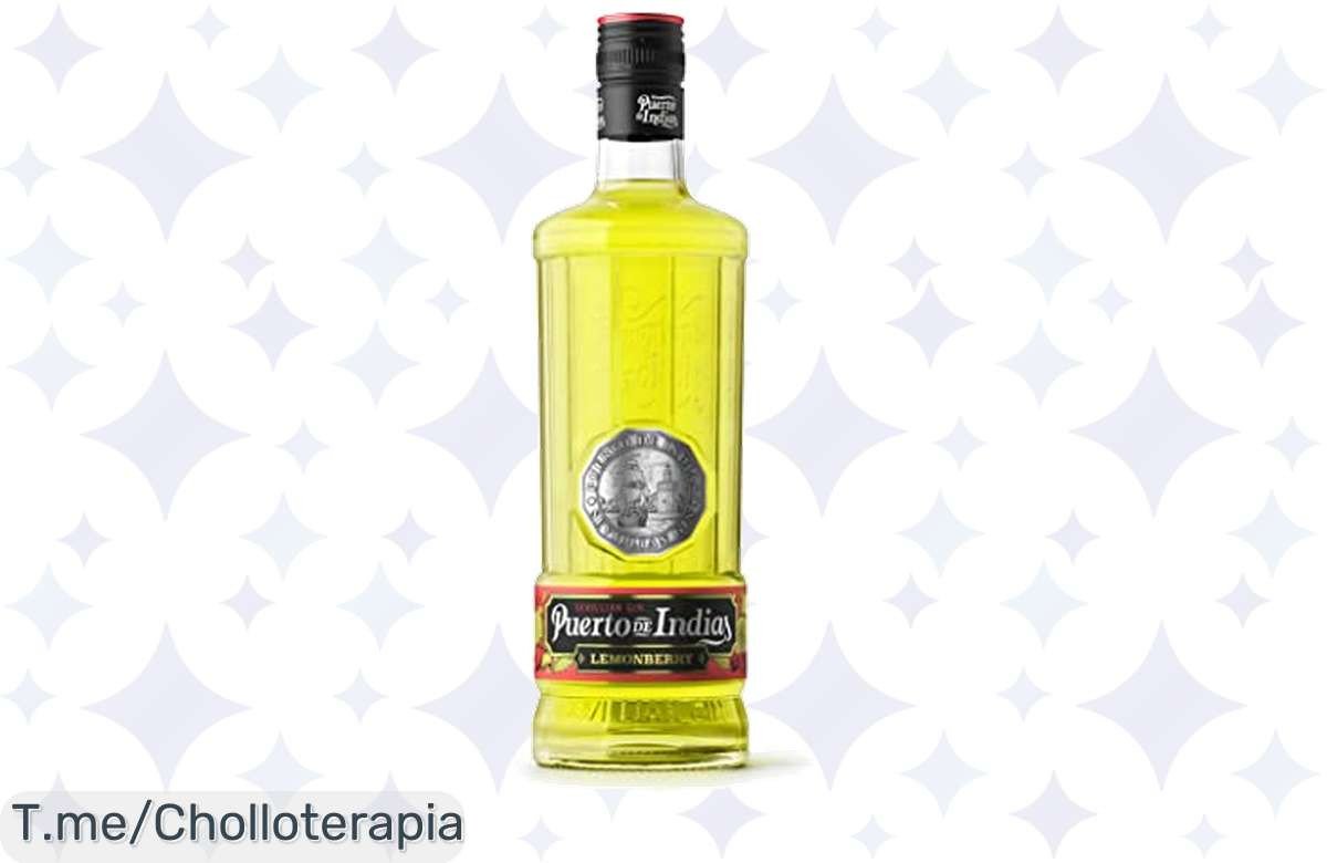Descubre el super chollo del verano: Puerto de Indias Ginebra de Limón con fresas y moras, un sabor explosivo que transformará tus gin tonics. ¡Compra ya antes de que se agote!