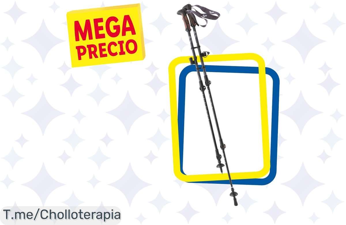 Descubre el super chollo en caminatas: Bastones de trekking ultraligeros y ajustables, ideales para tus aventuras. ¡No dejes pasar este ofertón limitado!