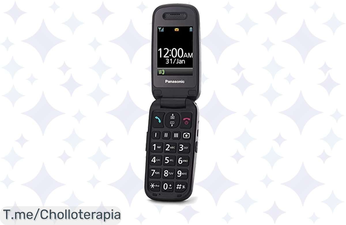 Descubre el telefóno Panasonic KXTU446EXR: la oferta nunca vista para mayores con botones grandes y emergencia instantánea, ¡aprovecha el precio loco antes de quedarte sin el tuyo!