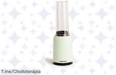 Descubre la Batidora Portable Verde: un super chollo que emulsiona tus smoothies en segundos y te acompaña a todas partes ¡Aprovecha este ofertón limitado y compra ahora!