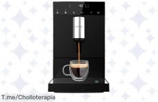 Descubre la Cafetera Superautomática Cremmaet Compact: ¡Precio loco y un café perfecto en segundos! No esperes más, aprovecha este ofertón y disfruta hoy mismo de tu chollo