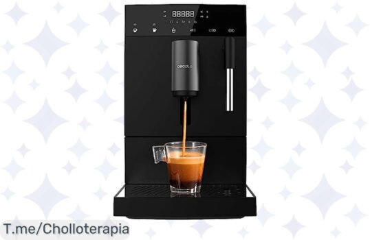 Descubre la Cafetera Súperautomática Cumbia Cremmaet: café fresco al instante con 19 bares de sabor y crema perfecta ¡Aprovecha este ofertón y compra ya!