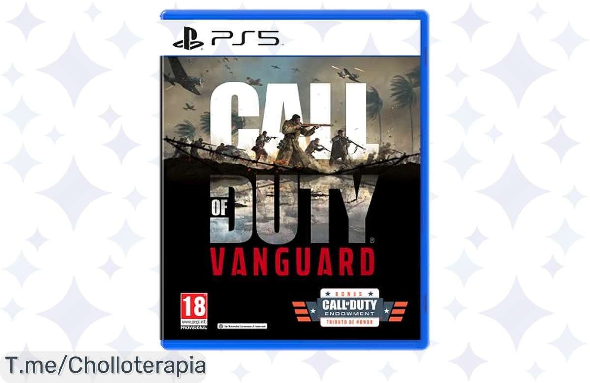 Descubre la Edición Exclusiva de Call of Duty: Vanguard a un precio loco, con modo multijugador frenético y zombi. ¡Aprovecha este ofertón limitado antes de que se agote!