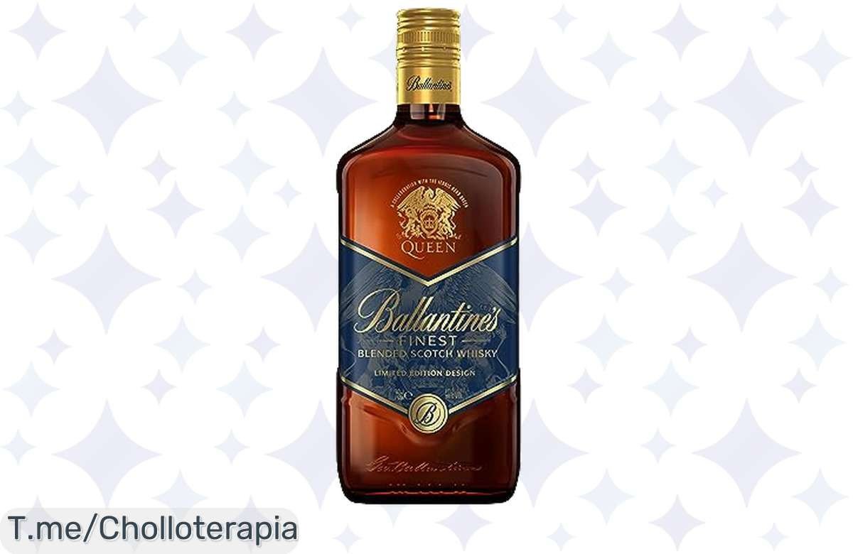 Descubre la Edición Limitada de Ballantine’s Finest Queen a un precio loco: un whisky escocés único que deleitará tus sentidos. ¡No dejes pasar este ofertón exclusivo!