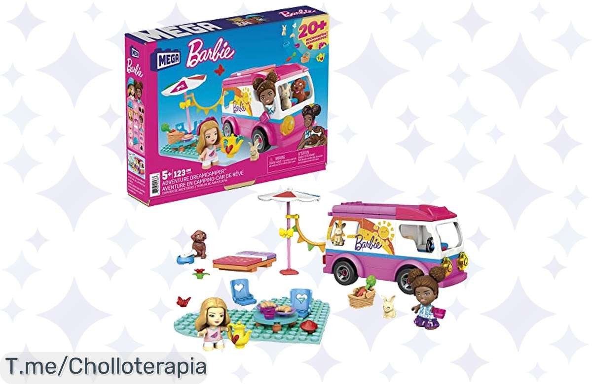 Descubre la Mega Construx Barbie Supercaravana a un precio loco: personaliza y vive aventuras únicas, ¡ofertón limitado que tus pequeños no se pueden perder!