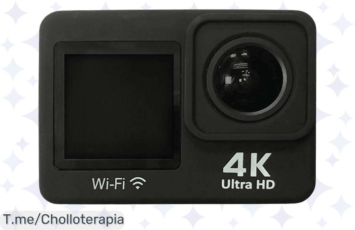Descubre la SK8 Élite Plus, tu videocámara deportiva 4K con 20 MP y salidas HDMI, ¡captura recuerdos y ahorra a precio loco! ¡Oferta limitada, actúa ya!