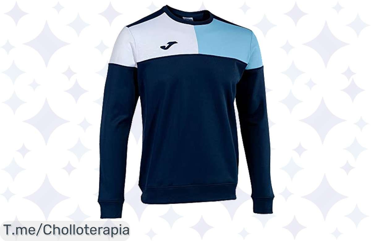 Descubre la Sudadera Joma que Transformará Tu Estilo: Comodidad y Libertad de Movimiento en Cada Paso, ¡No Dejes Pasar este Ofertón Limitado y Renueva Tu Look Ya!