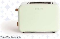 Descubre la Tostadora Retro Verde que transforma tus desayunos: ¡6 niveles de potencia y ranuras XL! Aprovecha este ofertón histórico antes de que se agote