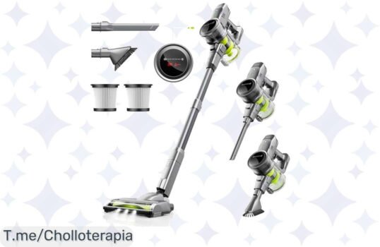 Descubre la aspiradora sin cable Kalado, ligera y silenciosa, que limpia en un suspiro Aprovecha el super chollo y transforma tu hogar, ¡actúa ahora antes que se agote!