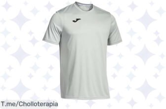 Descubre la camiseta Joma con máxima transpirabilidad y siéntete fresco mientras te mueves ¡Aprovecha este super chollo y mejora tu rendimiento hoy!