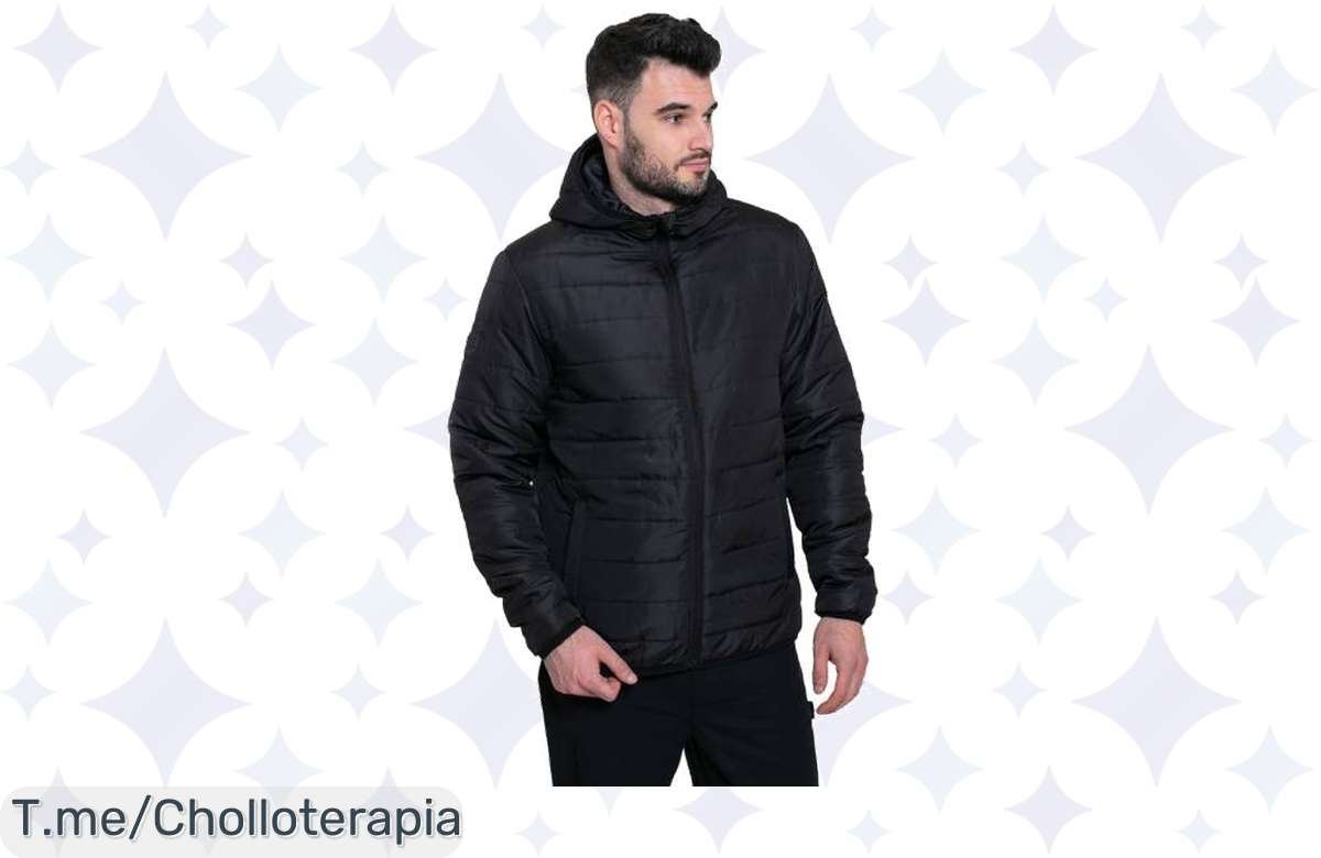 Descubre la chaqueta acolchada Askja en negro: un super chollo que te mantendrá caliente y a la moda. ¡Aprovecha este ofertón antes de que se agote!