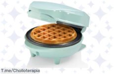 Descubre la gofrera mini Bestron, el ofertón que hará felices a todos; cocina gofres irresistibles al instante ¡No te quedes sin la tuya, oferta limitada!