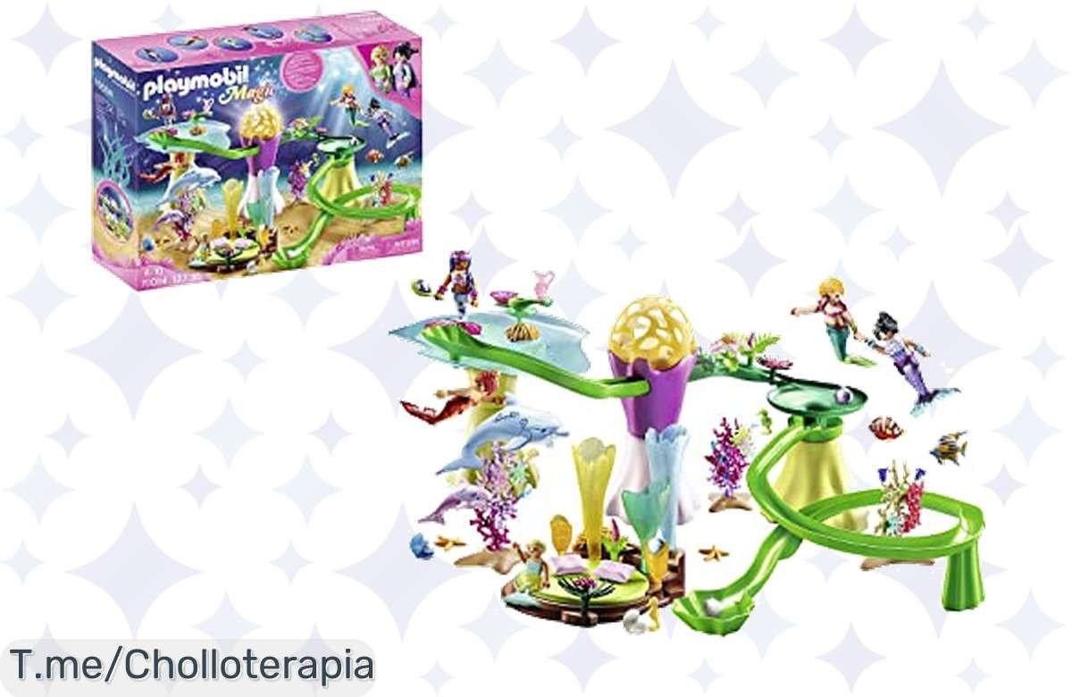 Descubre la magia de Cala de Sirenas: luces deslumbrantes y diversión garantizada para tus peques. Aprovecha este super chollo que no durará mucho tiempo, ¡compra ya!