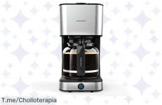 Descubre la magia en tu cocina con la cafetera Cecotec Coffee 66 Heat: diseño inoxidable y café caliente siempre ¡Aprovecha este ofertón antes de que se agote!