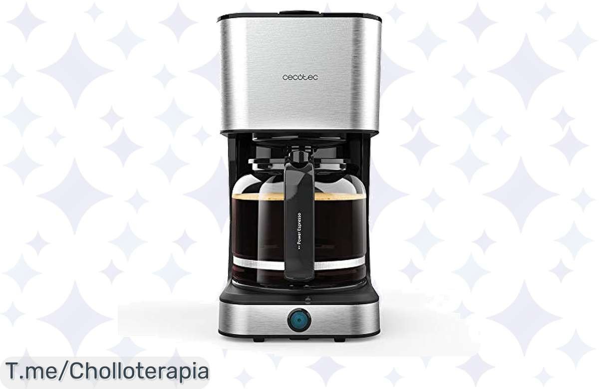 Descubre la magia en tu cocina con la cafetera Cecotec Coffee 66 Heat: diseño inoxidable y café caliente siempre. ¡Aprovecha este ofertón antes de que se agote!