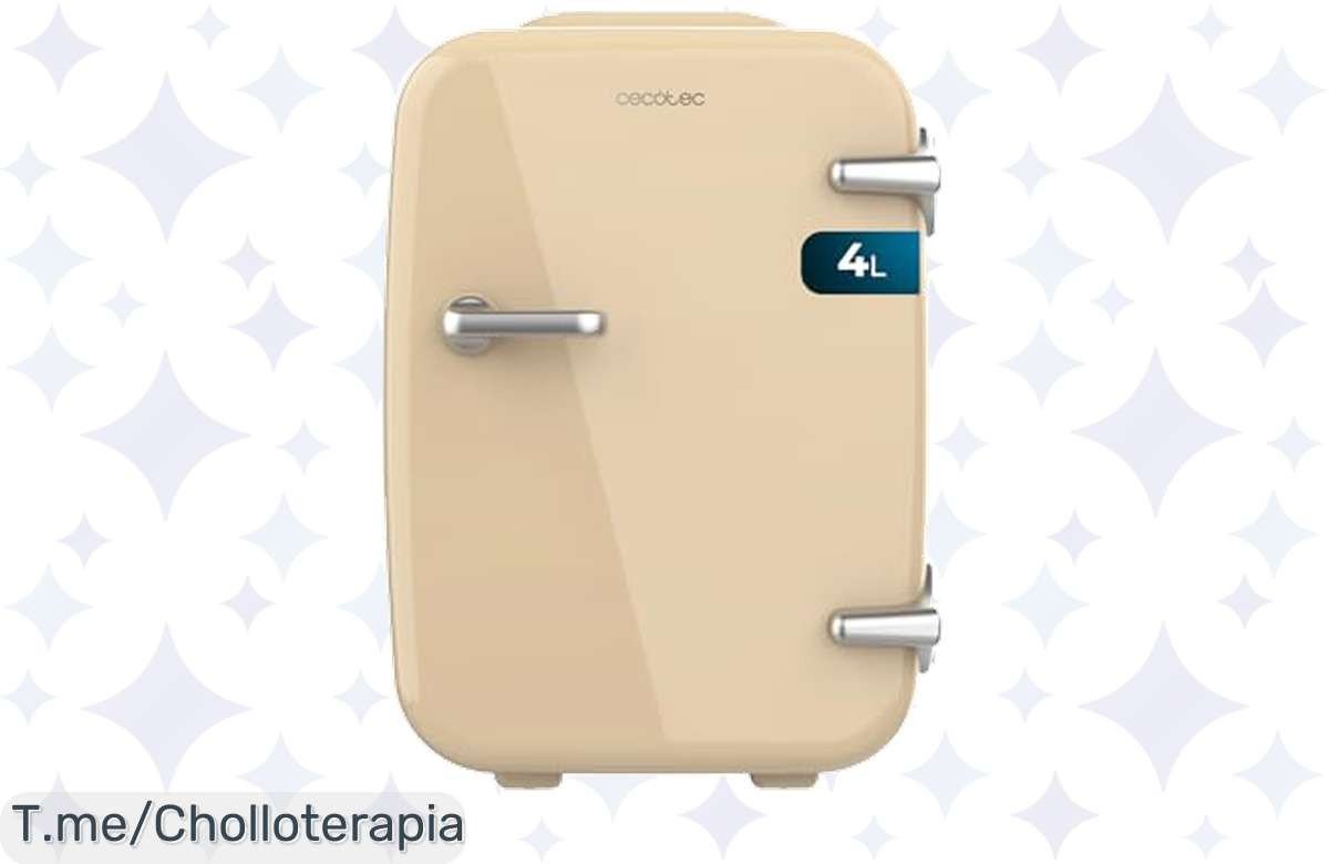 Descubre la mini nevera Cecotec Bolero: ¡un super chollo para tus aventuras! Con su enfriamiento y calentamiento, disfruta tus snacks ¡antes que se agote esta oferta única!