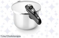 Descubre la olla a presión rápida Vitesse de 6 L, el super chollo que transforma tu cocina ¡Aprovecha este descuento brutal y cocina saludable ya! ¡Stock limitado!