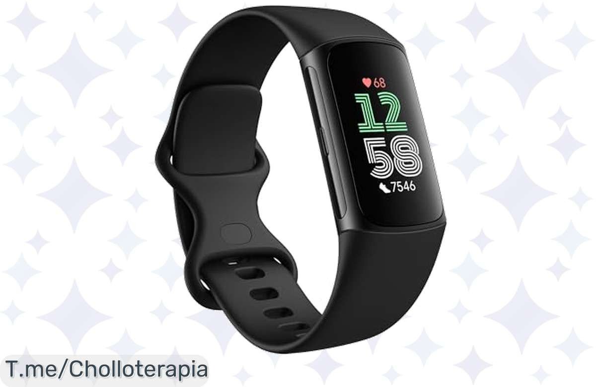 Descubre la pulsera Charge 6 de Fitbit, un super chollo con 6 meses de servicio Premium, resistencia al agua y 7 días de batería. ¡Oferta única, compra ya antes que se agote!