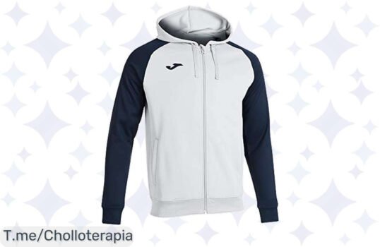 Descubre la sudadera Joma Academy IV: un super chollo con diseño ligero y comodidad total ¡Hazte con la tuya ahora y luce impecable antes de que se agote!