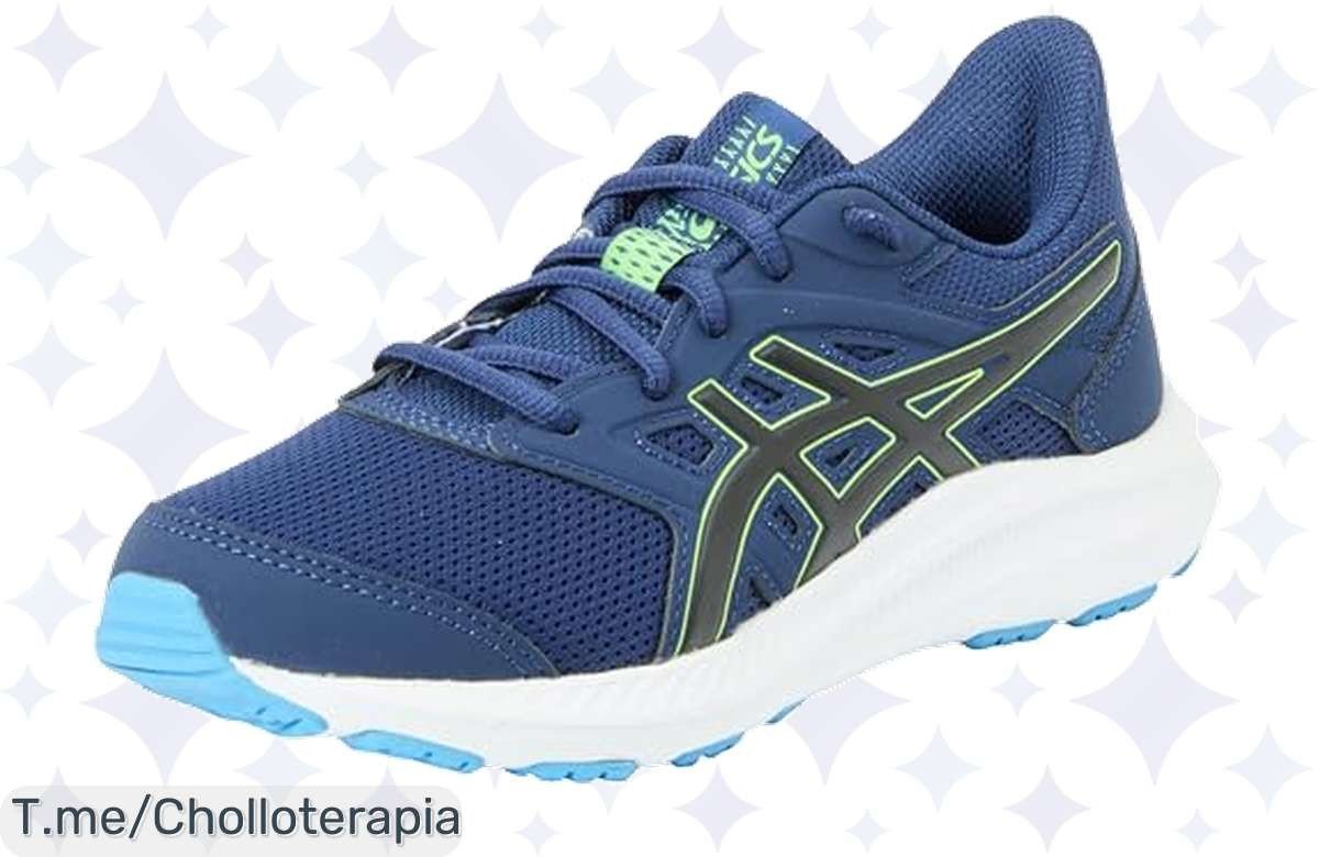 Descubre las ASICS JOLT 4 GS: comodidad total y transpirabilidad nunca vista a un precio loco. ¡No dejes pasar este ofertón único y lleva tu entrenamiento al siguiente nivel!