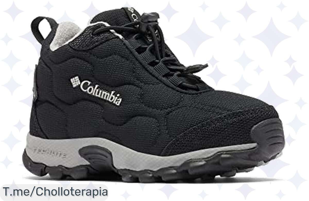 Descubre las Columbia KIDS FIRECAMP MID 2, las botas de montaña que cada niño merece y aprovecha el super chollo de impermeabilidad y comodidad, compra ya antes de que se agoten.
