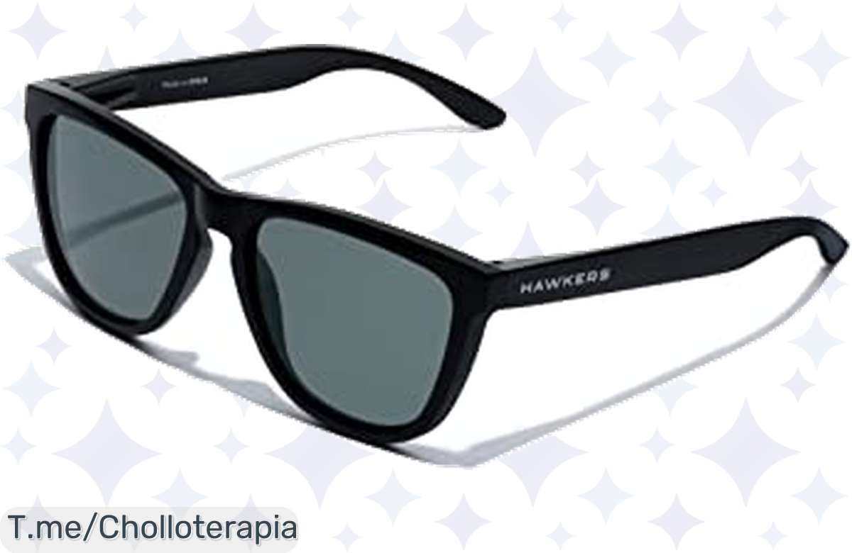 Descubre las HAWKERS ONE POLARIZED: gafas ligeras y resistentes que realzan colores. ¡Aprovecha este super chollo y destaca con estilo! Oferta limitada, compra ya.