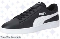 Descubre las PUMA Smash V2 L: el super chollo del momento con suela de caucho resistente ¡Compra ya y siente el ajuste perfecto antes de que se agoten!