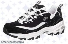Descubre las Skechers D'Lites Biggest Fan, el super chollo que transformará tu comodidad a un precio loco ¡No dejes pasar esta oferta limitada, actúa ya!